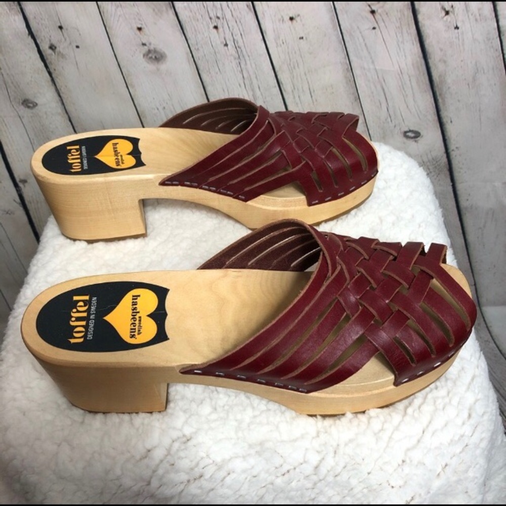 Swedish Hasbeens EUC Shoes Size 41